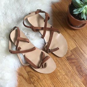 EUC TopShop leather strap Sandals   - $5 or 5/$20